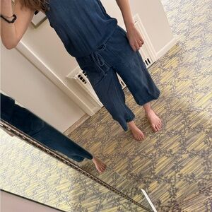 Cloth & Stone Denim Romper